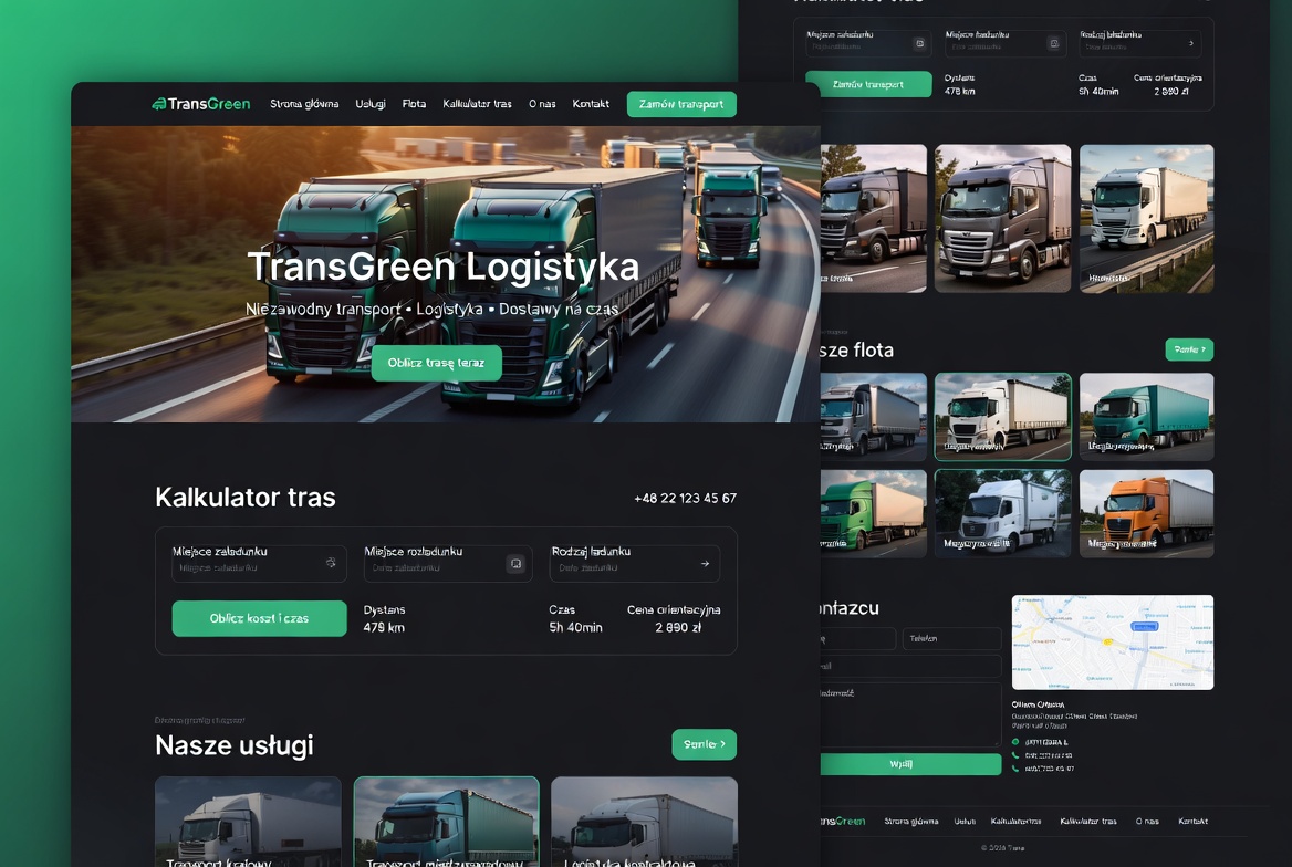 Podgląd strony Firma Transportowa "Speed-Trans"